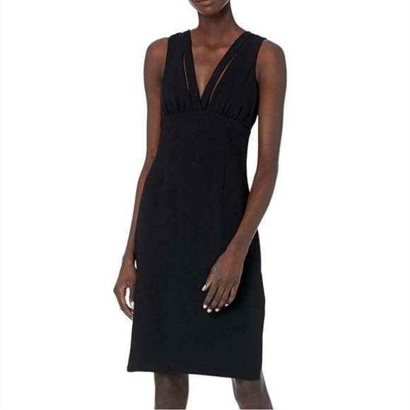 BCBGeneration Women's Dress with Band Detail, Black, 4 NWOT - Picture 5 of 16